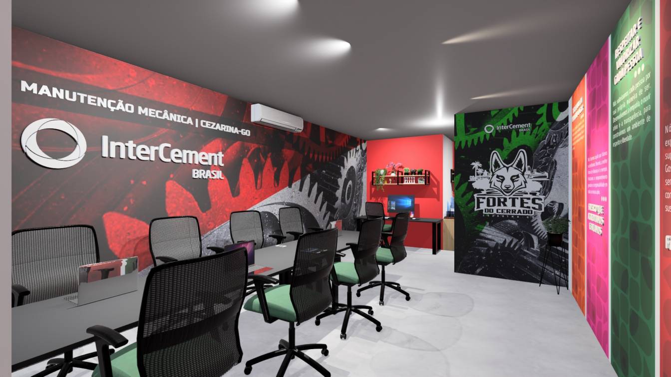  | Sala Reuniões Manutenção| InterCement Cezarina-GO