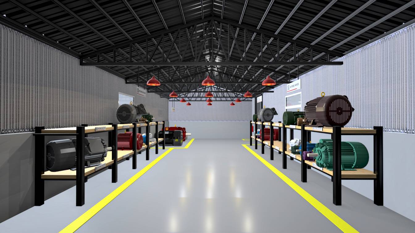  | Sala de Motores | InterCement Apiaí-SP